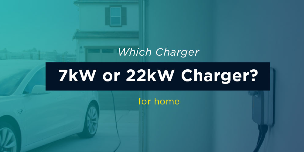 Comparación de cargadores para vehículos eléctricos de CA de 7 kW y 22 kW